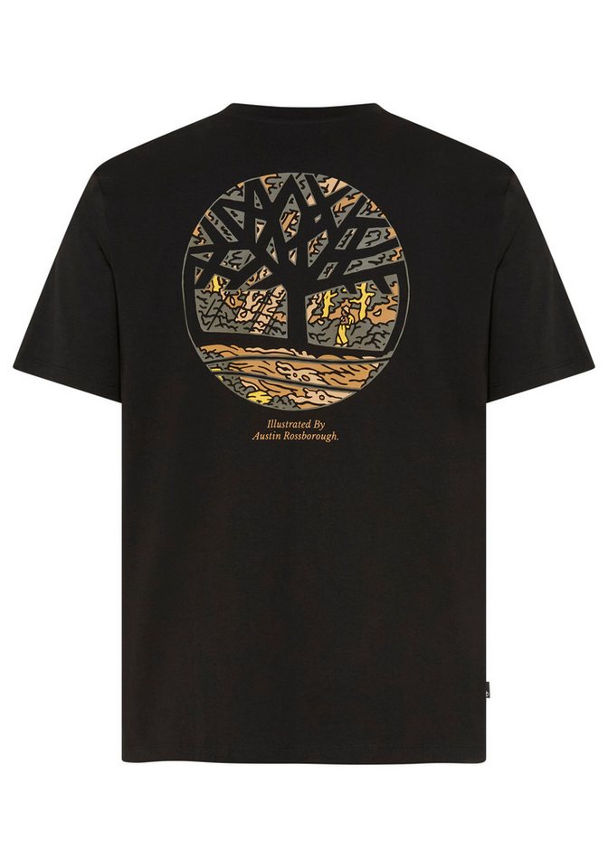 Timberland T-Shirt Illustrated Tree Logo Back Graphic mit Baumwolle, Kurzarmdesign – Bild 5 von 5