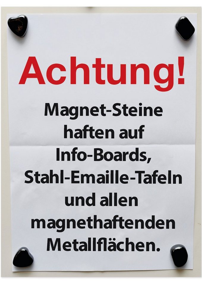 TimeTEX Dekomagnet Magnetische Steine, ca. 20 Stück – Bild 2 von 4
