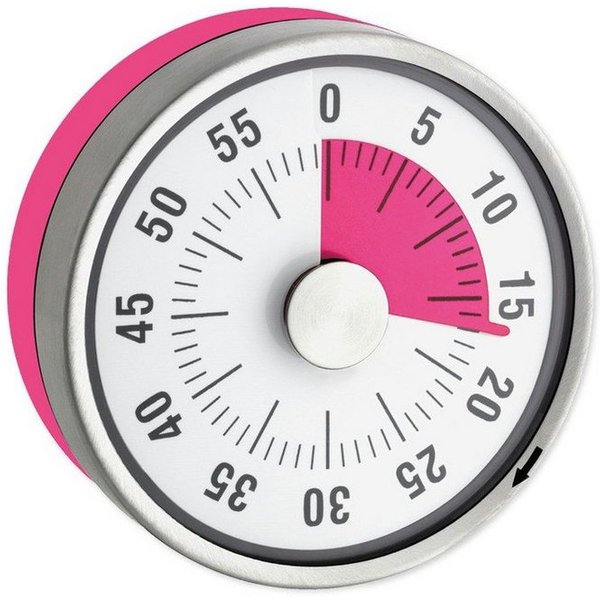 TimeTEX Eieruhr Zeitdauer-Uhr "Automatik" Compact mit Magnet