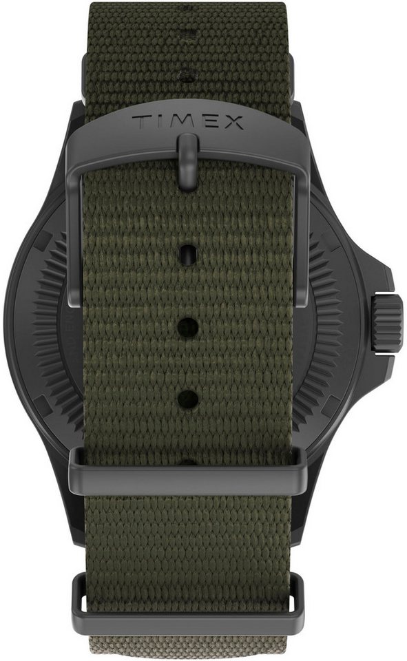 Timex Solaruhr FIELD POST TW2V03700YH, Armbanduhr, Herrenuhr, Datum, Leuchtzeiger, Saphirglas, Textilarmband – Bild 3 von 5