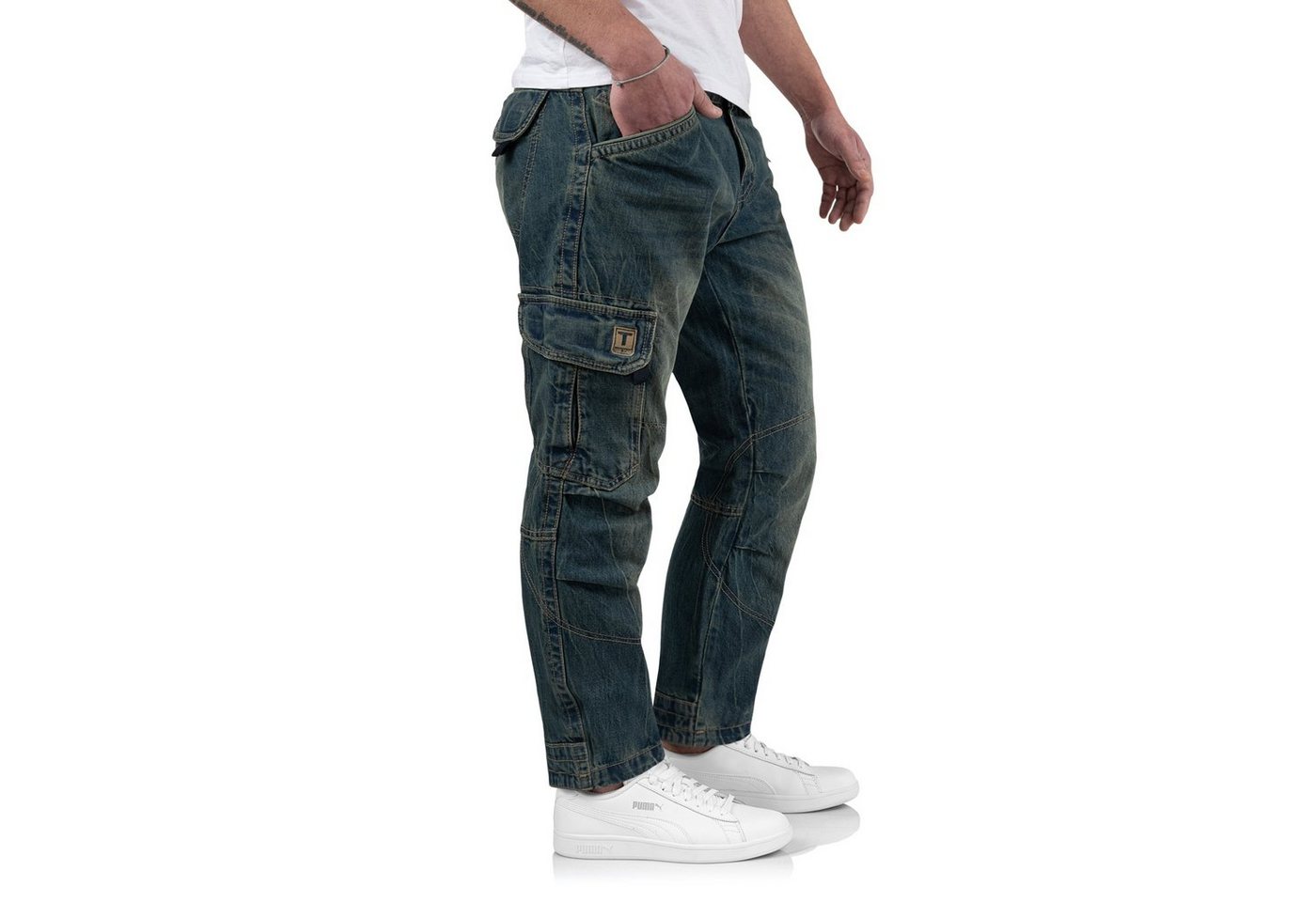 TIMEZONE Cargohose Loose BenitoTZ 3387 oder 3983 Herrencargojeans Herrencargohose – Bild 2 von 5