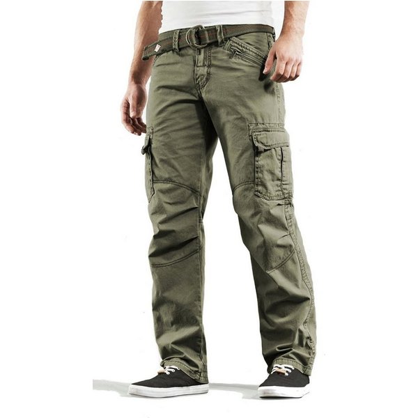 TIMEZONE Cargohose Loose BenitoTZ Herrencargohose 100% Baumwolle