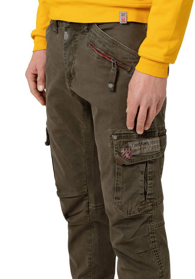 TIMEZONE Cargohose REGULAR ROGERTZ aus Baumwolle mit Stretch – Bild 4 von 5
