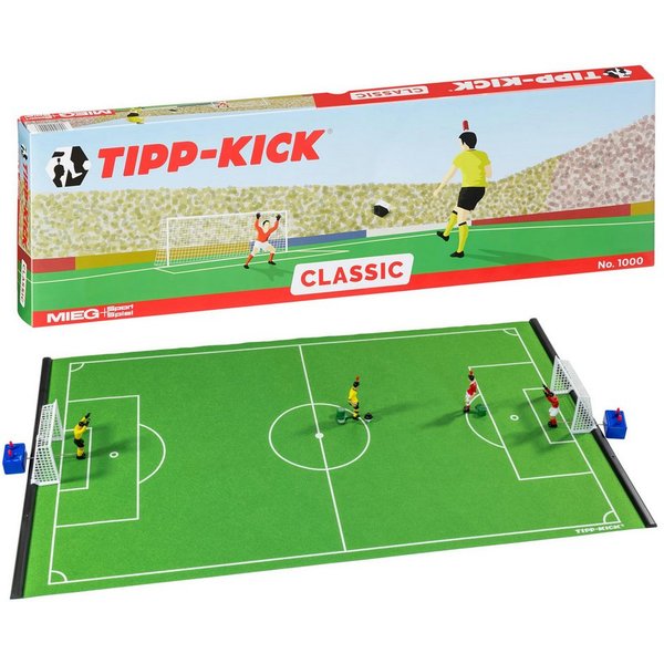 Tipp-Kick Tipp-Kick Classic Spielbausteine, Tischfußball-Set mit Spielmaterial und Spielfeld