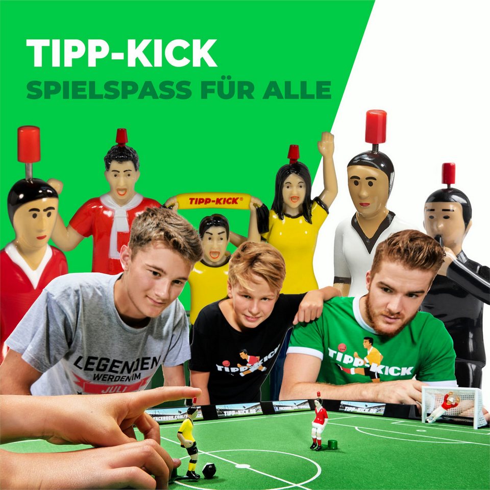 Tipp-Kick Tipp-Kick Classic Spielbausteine, Tischfußball-Set mit Spielmaterial und Spielfeld – Bild 3 von 5