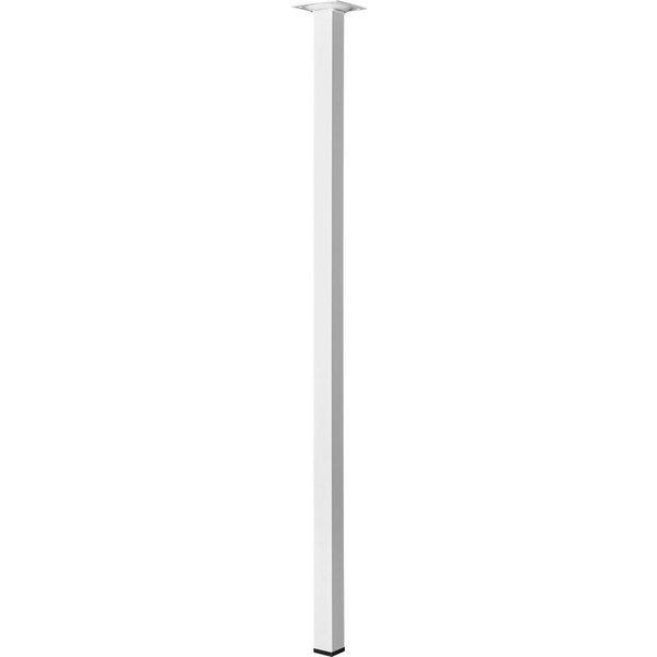 Hettich Tischbein Hettich Tischbein 70 x 2,5 x 2,5 cm Stahl weiß - 1