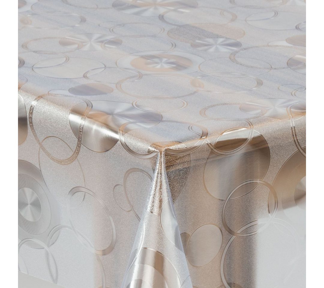 laro Tischdecke Laro Premium Line 0,3mm weich transparente Muster Tischdecke Folie PVC – Bild 4 von 5