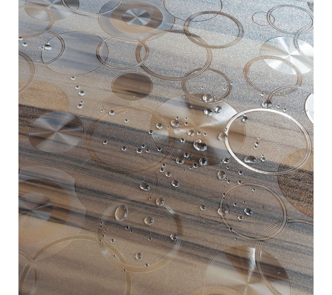 laro Tischdecke Laro Premium Line 0,3mm weich transparente Muster Tischdecke Folie PVC – Bild 5 von 5