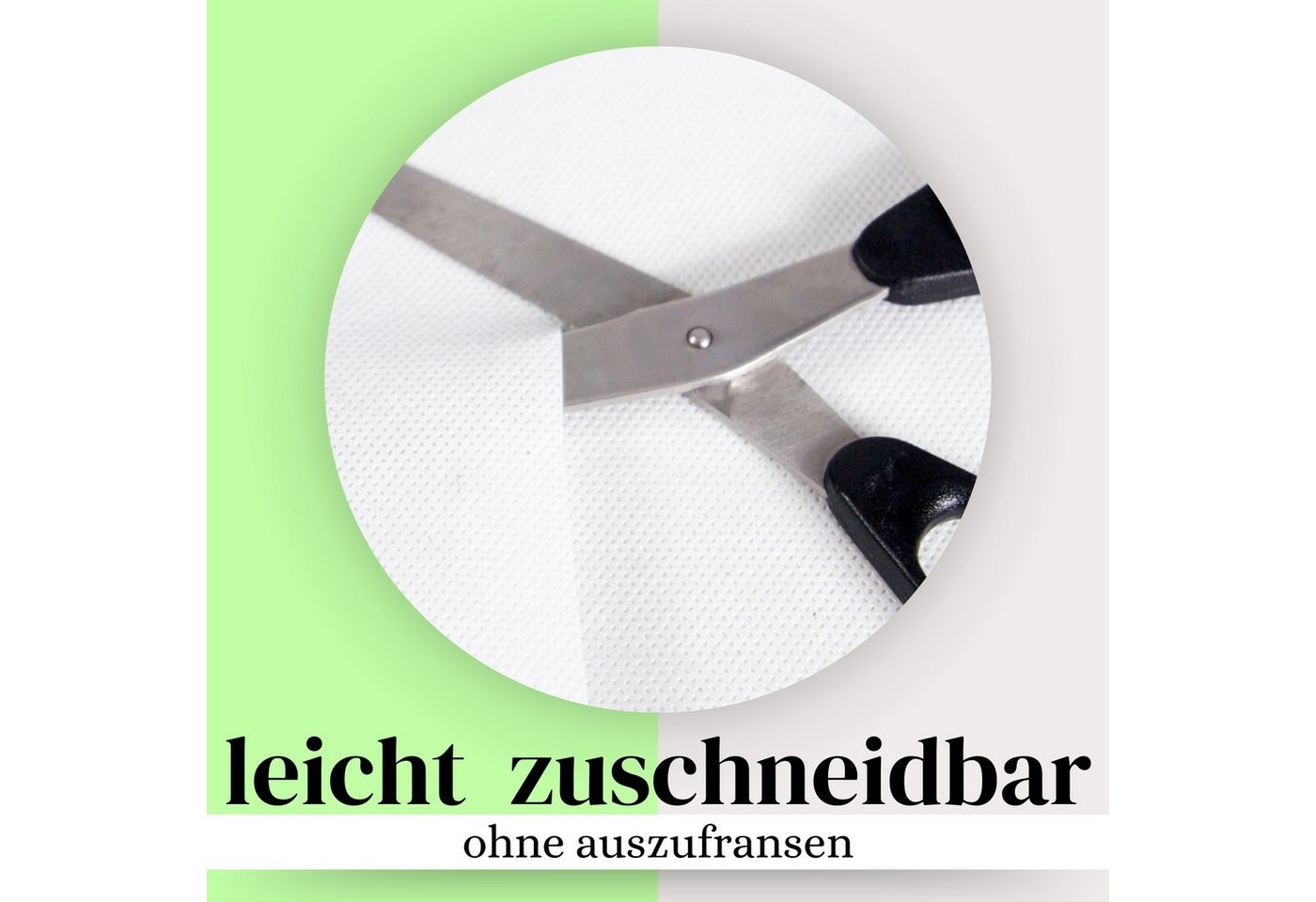 Sensalux Tischdecke Sensalux Tischdecke, abwaschbar, Vorteilspack, 10 Stk, 1x1m, Hellblau – Bild 4 von 5