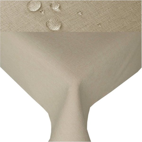 Tischdecke Strapazierfähig Leinenoptik Tischdecke bügelfrei, bügelfrei, pflegeleichte, Fleckschutz