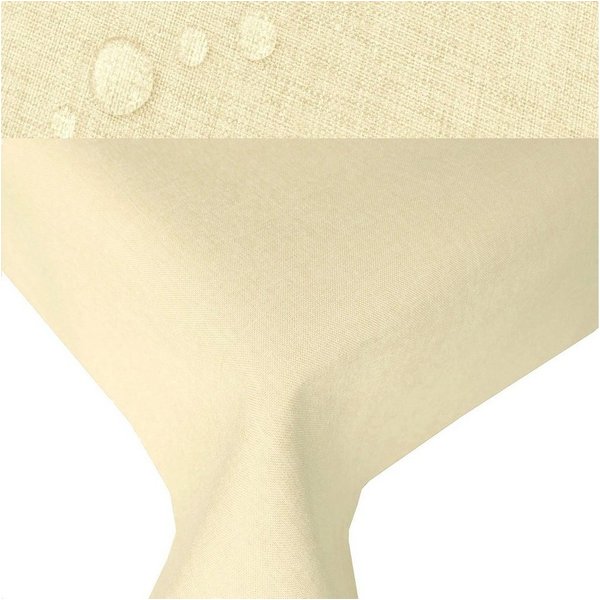 Tischdecke Strapazierfähig Leinenoptik Tischdecke bügelfrei, bügelfrei, pflegeleichte, Fleckschutz
