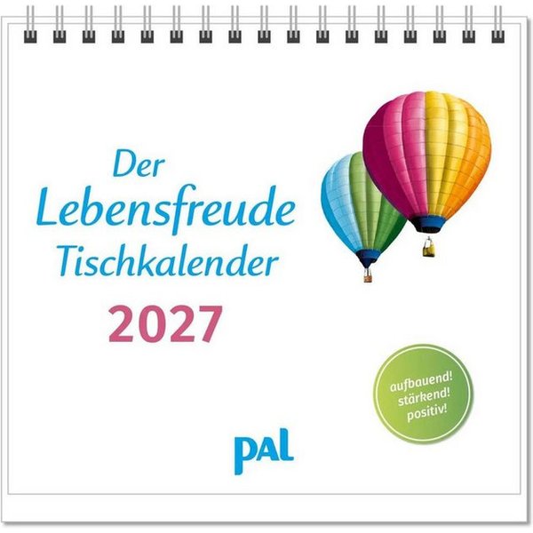 Tischkalender Der Lebensfreude-Tischkalender 2027