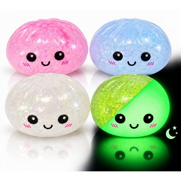 TK Gruppe Fidget-Gadget Dumpling-Squishy - Antistress Fidget-Spielzeug zufällige Ausführung
