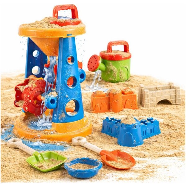 TK Gruppe Sandform-Set Sandspielzeug-Set aus Kunststoff, 4-, 9- oder 11-teilig