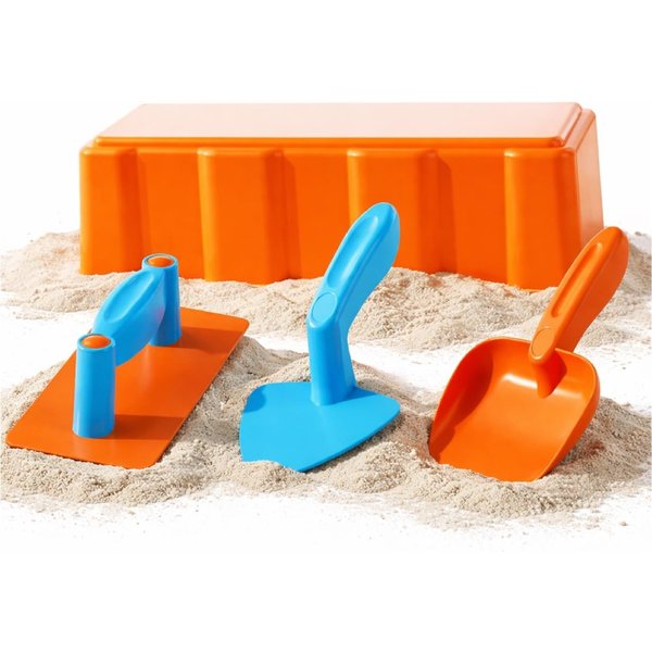 TK Gruppe Sandform-Set Sandspielzeug-Set aus Kunststoff, 4-, 9- oder 11-teilig