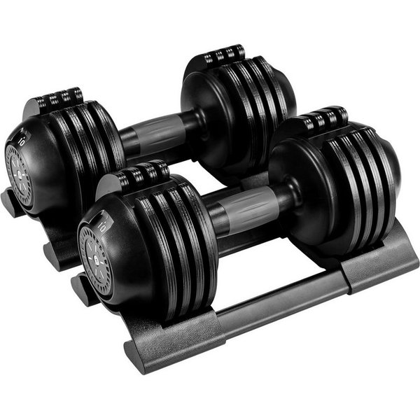 TLGREEN Hantel-Set Verstellbare Hantel-Set, (Hanteln Verstellbar mit rutschfestem Griff 5 Gewichtsstufen,Gut für Zuhause, Büro, Fitnessstudio, Körpertraining)
