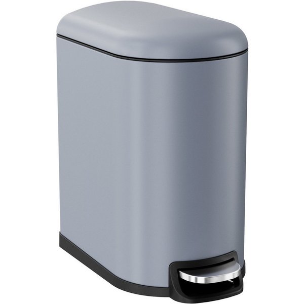 TLGREEN Mülleimer 20L Treteimer aus Edelstahl mit Soft-Close-Deckel, herausnehmbarem Inneneimer und Fußpedal, für Küche, Bad und Büro