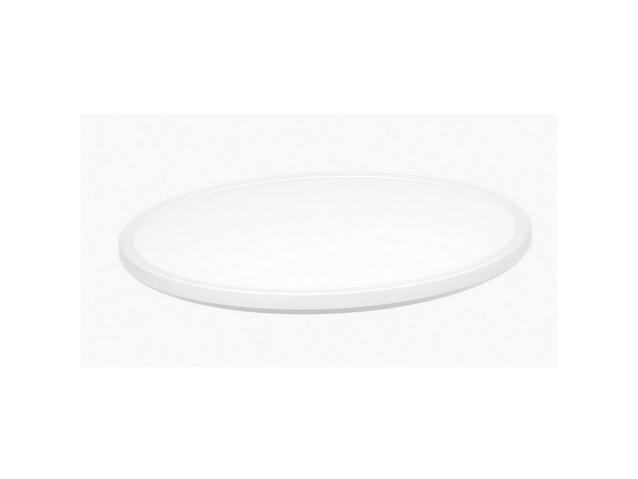 TM LECOM LED Deckenleuchte Ø60 cm LED CCT Deckenlampe Rundes LED Aufputz Panel Dckenpanel 40W, 3000 K / 4000 K / 6000 K, CCT LED Deckenlampe Wandleuchte Aufbau  – Bild 4 von 5