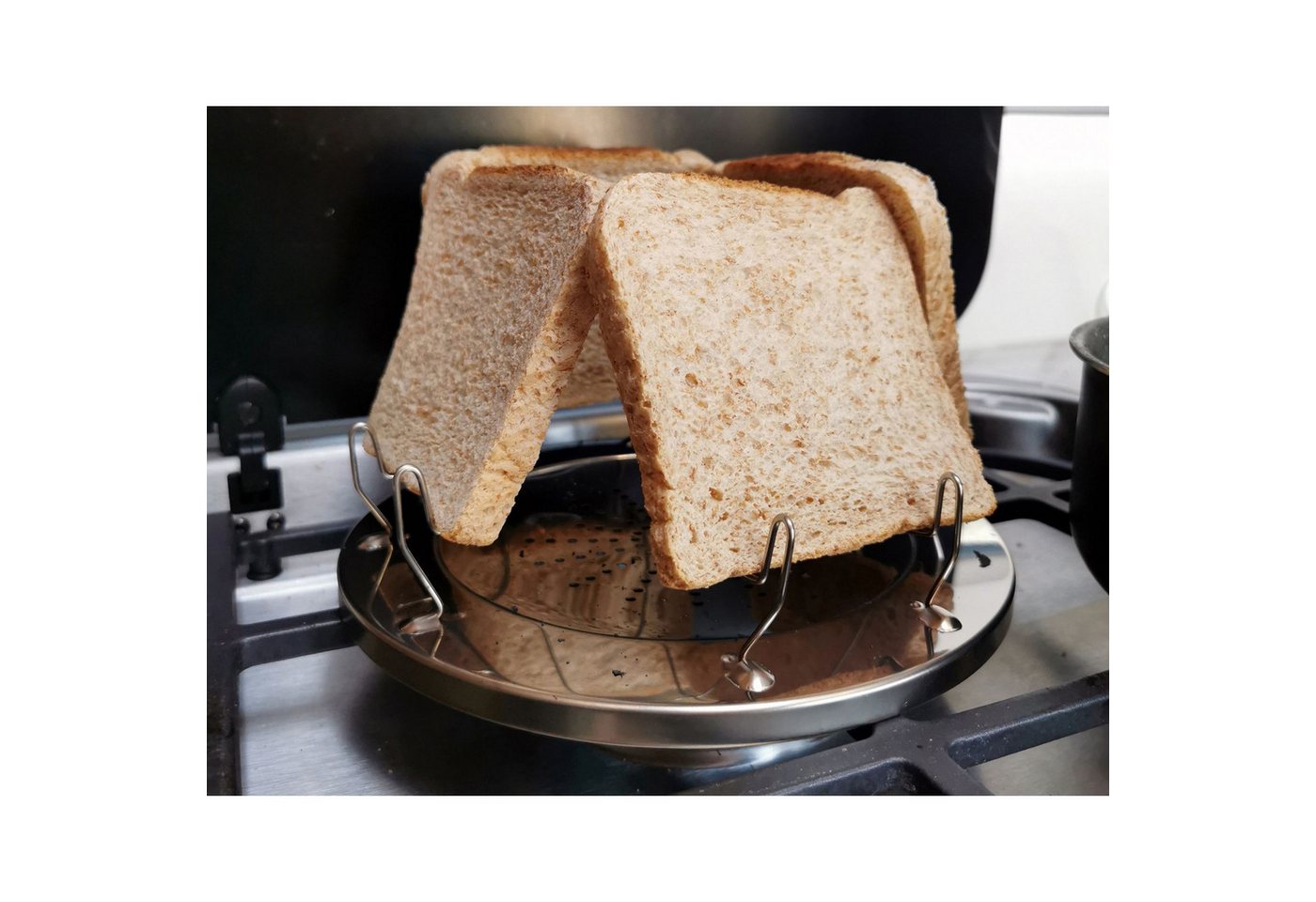Origin Outdoors Toaster Edelstahl Camping-Toaster – Origin Outdoors Campingtoaster – Bild 5 von 5