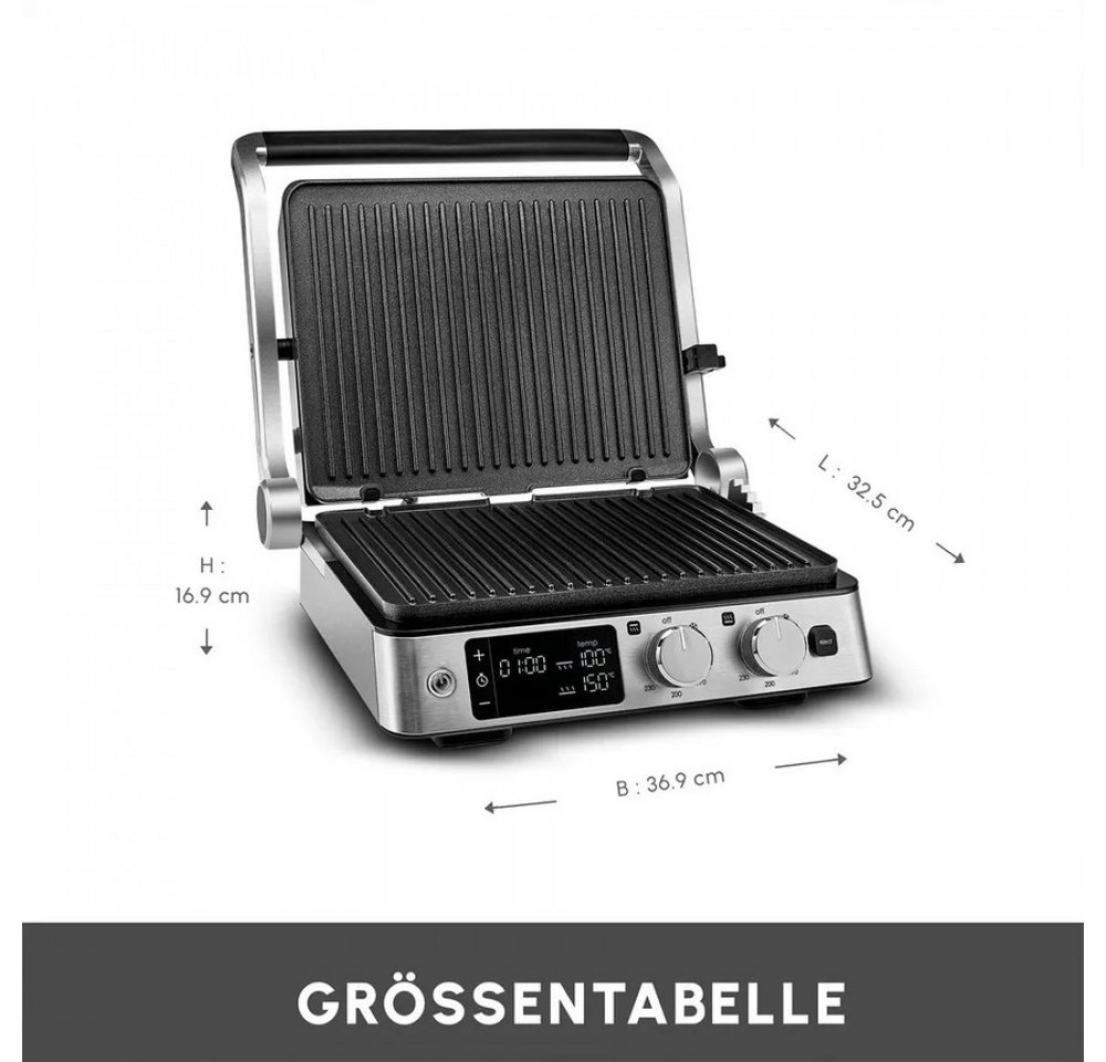 Karaca Toaster Karaca Compact Stahl Inox 2008 Grill- und Toastmaschine 2000 W – Bild 2 von 5