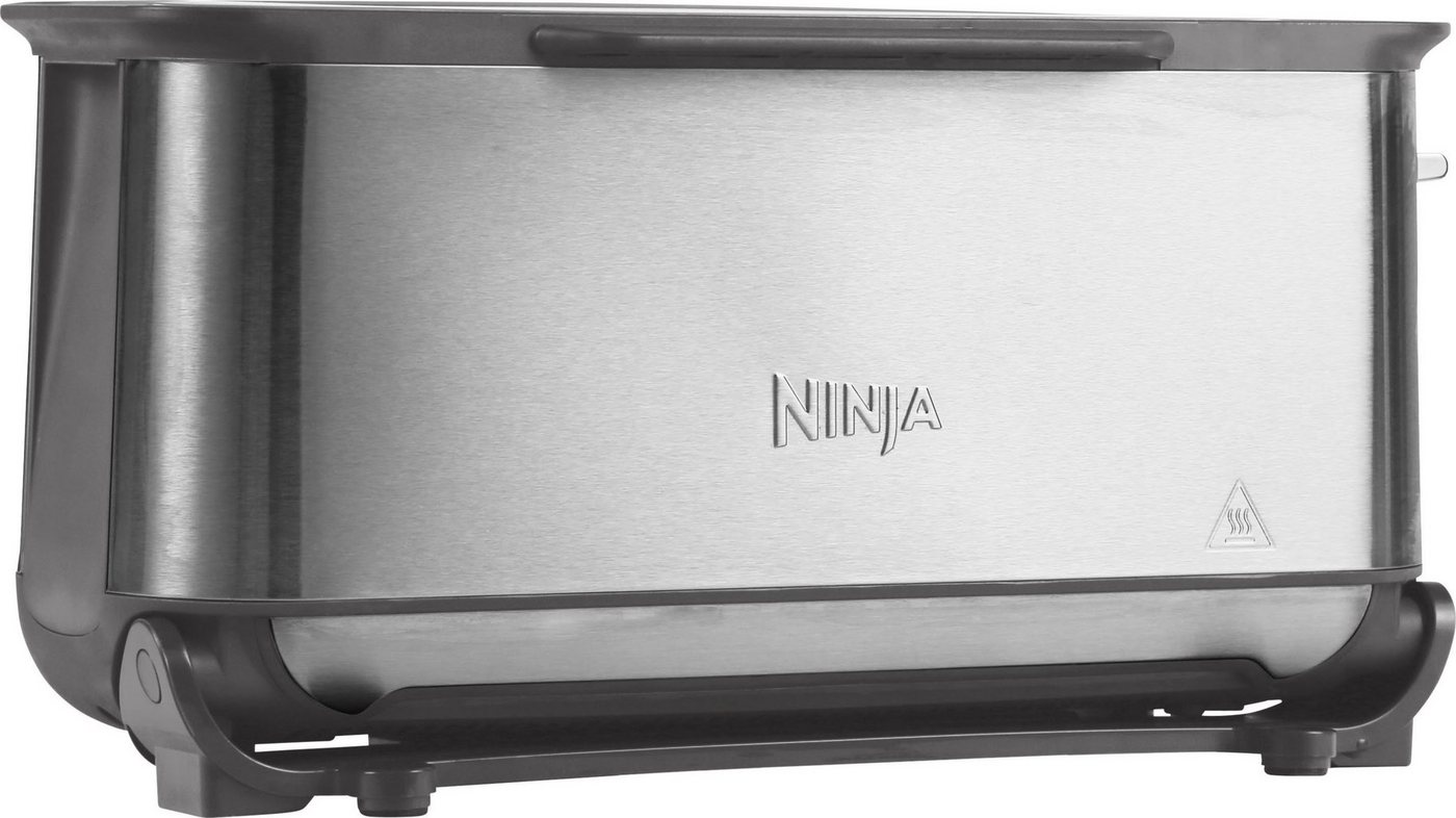 NINJA Toaster ST202EU Ninja Foodi, 1 Schlitz, 2400 W, 2-in-1 Toaster, Grill & Panini-Presse – Bild 5 von 5