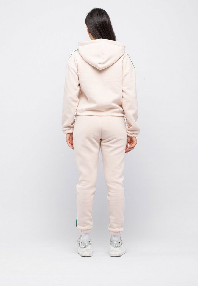 Tom Barron Trainingsanzug Casual Oversize Tracksuit Half Zipper In Front, mit modernem Design – Bild 2 von 5