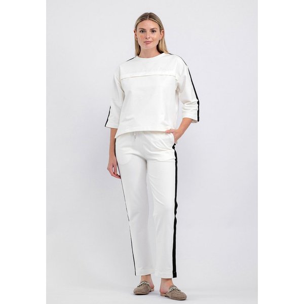 Tom Barron Trainingsanzug Two Color Tracksuit mit Be Kind At Mad You Beautiful Top