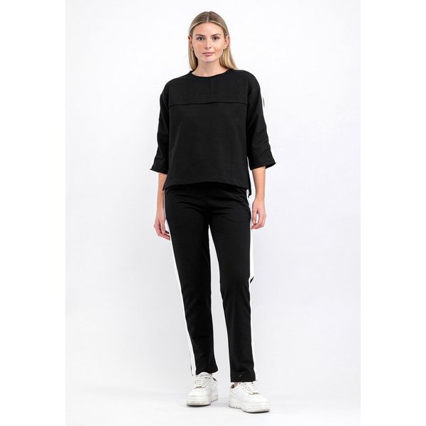 Tom Barron Trainingsanzug Two Color Tracksuit mit Be Kind At Mad You Beautiful Top