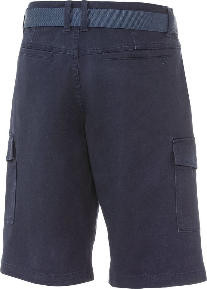Tom Ramsey Cargobermudas aus robustem Baumwoll-Stretch-Gewebe und mit Gürtel – Bild 2 von 5