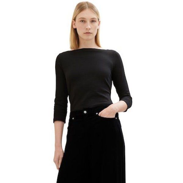 TOM TAILOR 3/4-Arm-Shirt mit kurzer Ärmellänge