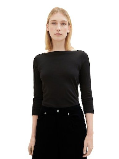 TOM TAILOR 3/4-Arm-Shirt mit kurzer Ärmellänge – Bild 2 von 5