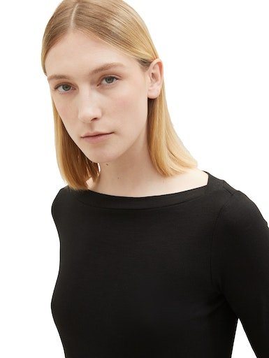 TOM TAILOR 3/4-Arm-Shirt mit kurzer Ärmellänge – Bild 4 von 5