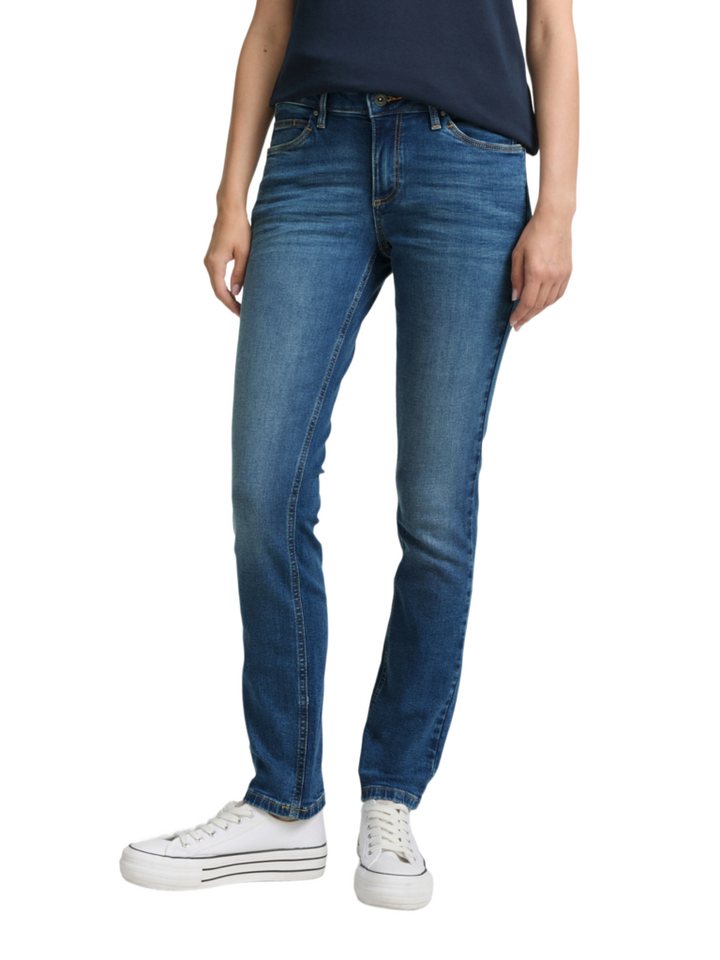 TOM TAILOR 5-Pocket-Jeans N blau,Casual,Baumwolle,Unifarben,Regular Fit,Mittel – Bild 2 von 5
