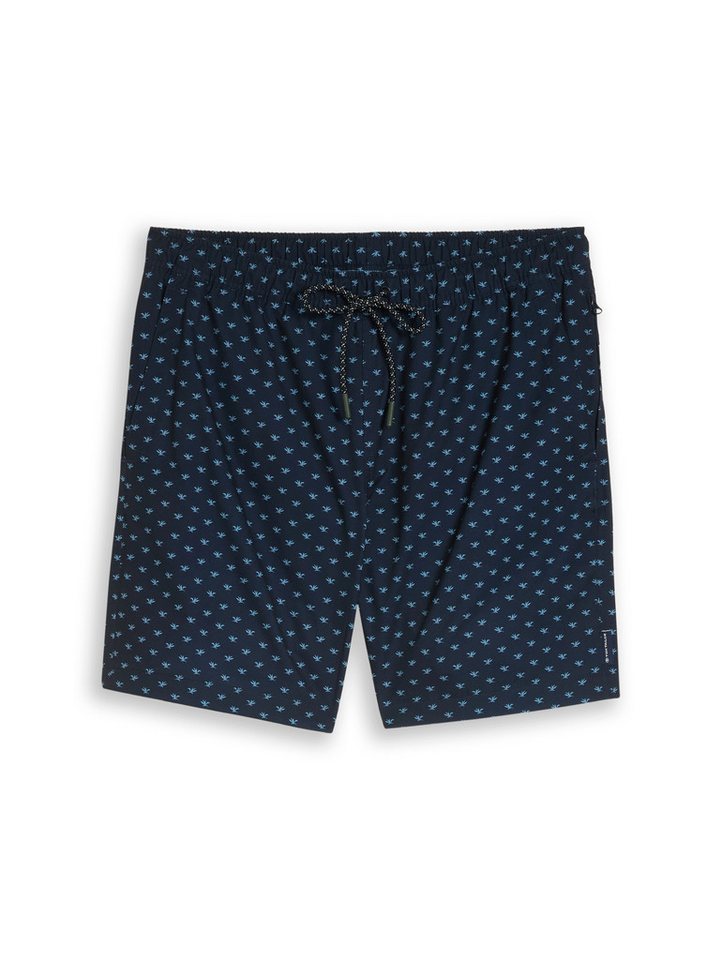TOM TAILOR Badeshorts mit Minimal-Print – Bild 5 von 5