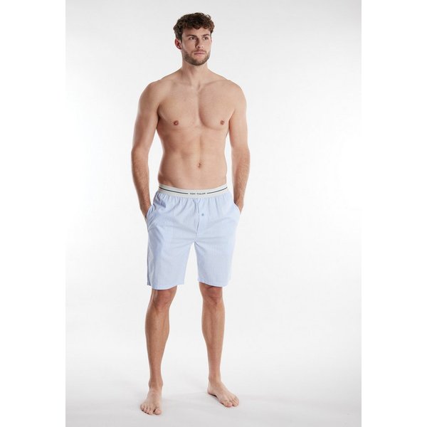 TOM TAILOR Bermudas Dakota Logobund, Seitentaschen, locker, bequem, kühlend, elastisch
