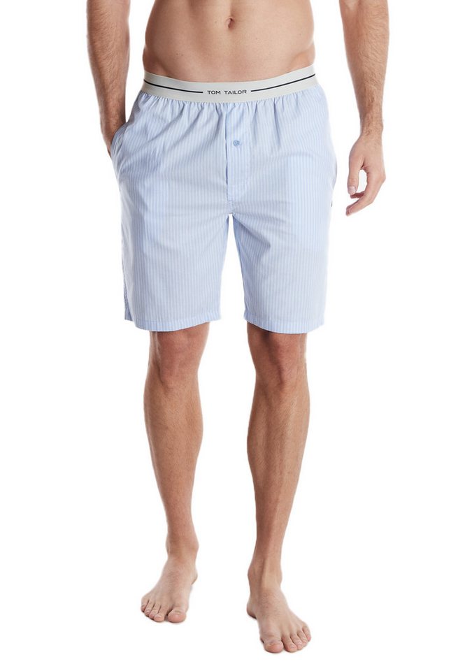 TOM TAILOR Bermudas Dakota Logobund, Seitentaschen, locker, bequem, kühlend, elastisch – Bild 3 von 5