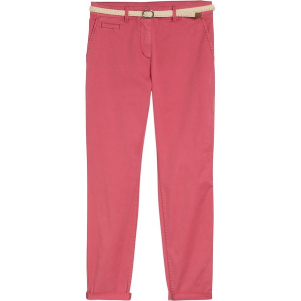 TOM TAILOR Bermudas H rosa,Casual,Baumwolle,Unifarben,Slim Fit,Mittel