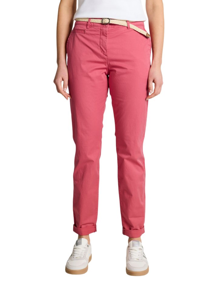 TOM TAILOR Bermudas H rosa,Casual,Baumwolle,Unifarben,Slim Fit,Mittel – Bild 2 von 5