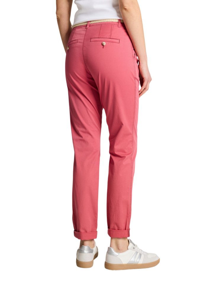 TOM TAILOR Bermudas H rosa,Casual,Baumwolle,Unifarben,Slim Fit,Mittel – Bild 4 von 5