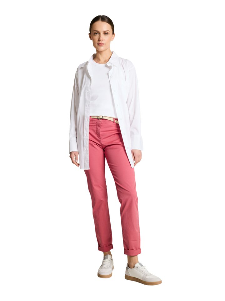 TOM TAILOR Bermudas H rosa,Casual,Baumwolle,Unifarben,Slim Fit,Mittel – Bild 5 von 5