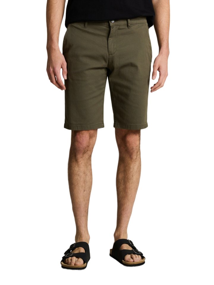 TOM TAILOR Bermudas O braun,Casual,Baumwolle,Unifarben,Slim Fit,Mittel – Bild 2 von 5