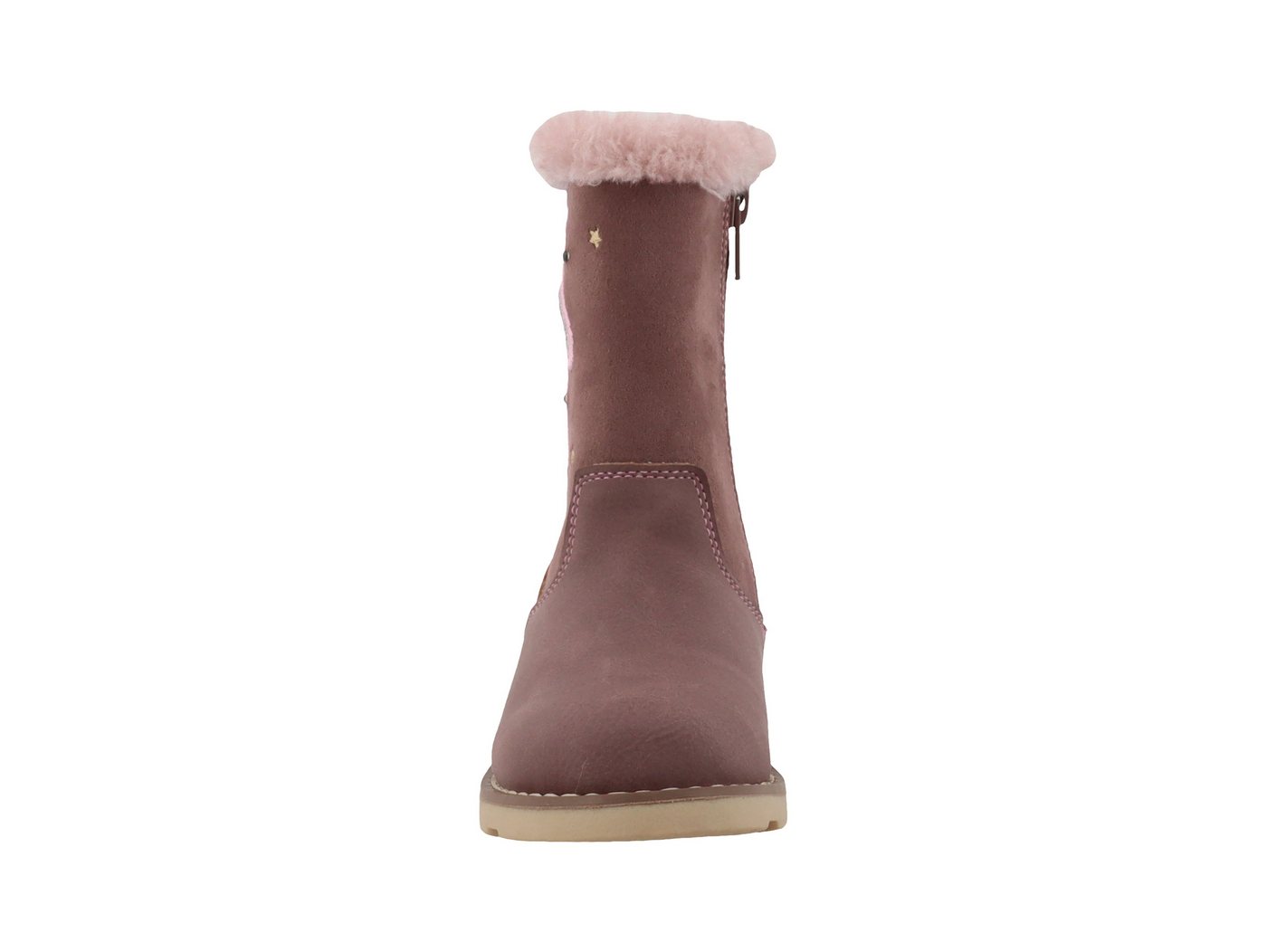TOM TAILOR Blinkschuh Winterstiefel Langschafttstiefel, Kinderstiefel mit blinkendem Einhornmotiv – Bild 4 von 5
