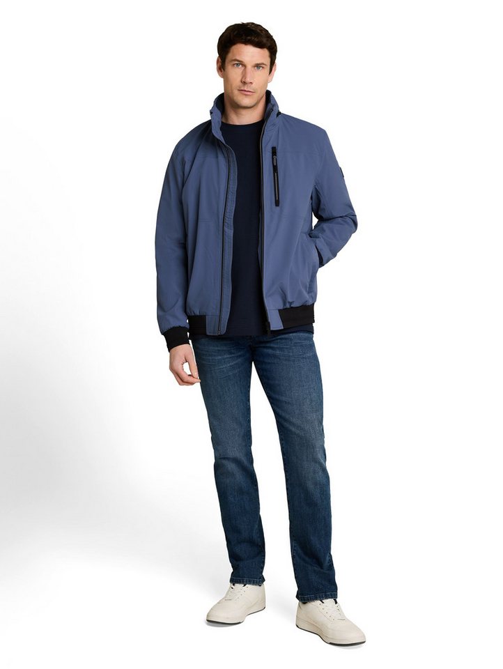 TOM TAILOR Blouson Regular Sweatjacke mit Reißverschluss – Bild 3 von 5