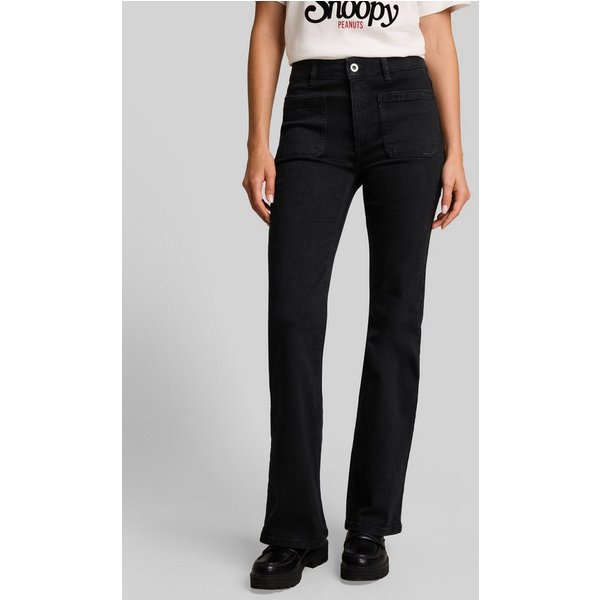 TOM TAILOR Bootcut-Jeans Jeanshosen TTSTELLA Bootcut Jeans mit aufgesetzten Taschen
