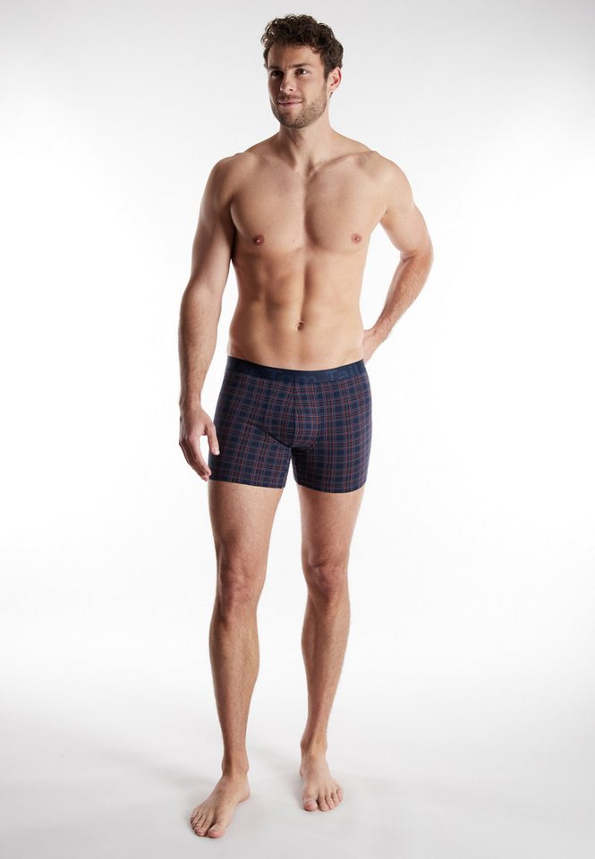 TOM TAILOR Boxershorts Kentucky Logobund, basic, bequem, weich, kariert, Baumwollmix – Bild 4 von 5