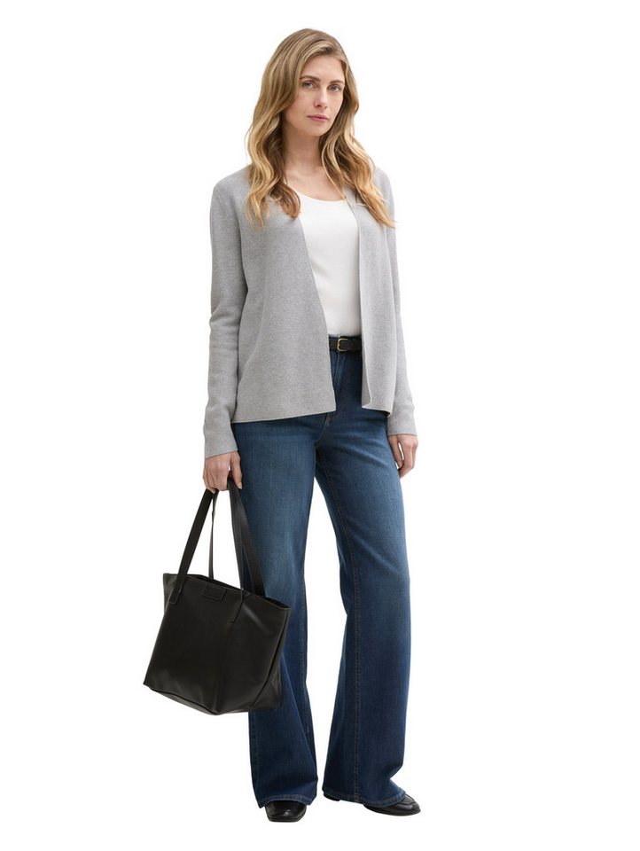 TOM TAILOR Cardigan mit feiner Struktur – Bild 4 von 5