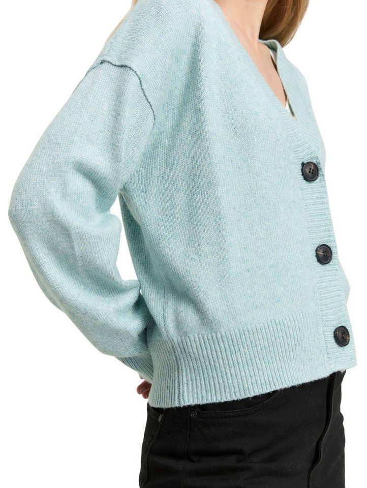 TOM TAILOR Cardigan mit Rippbündchen – Bild 3 von 5