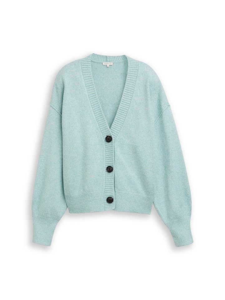 TOM TAILOR Cardigan mit Rippbündchen – Bild 5 von 5