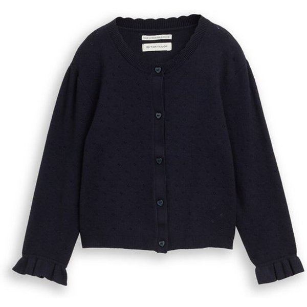 TOM TAILOR Cardigan Pullover & Strickjacken Cardigan mit Lochmuster