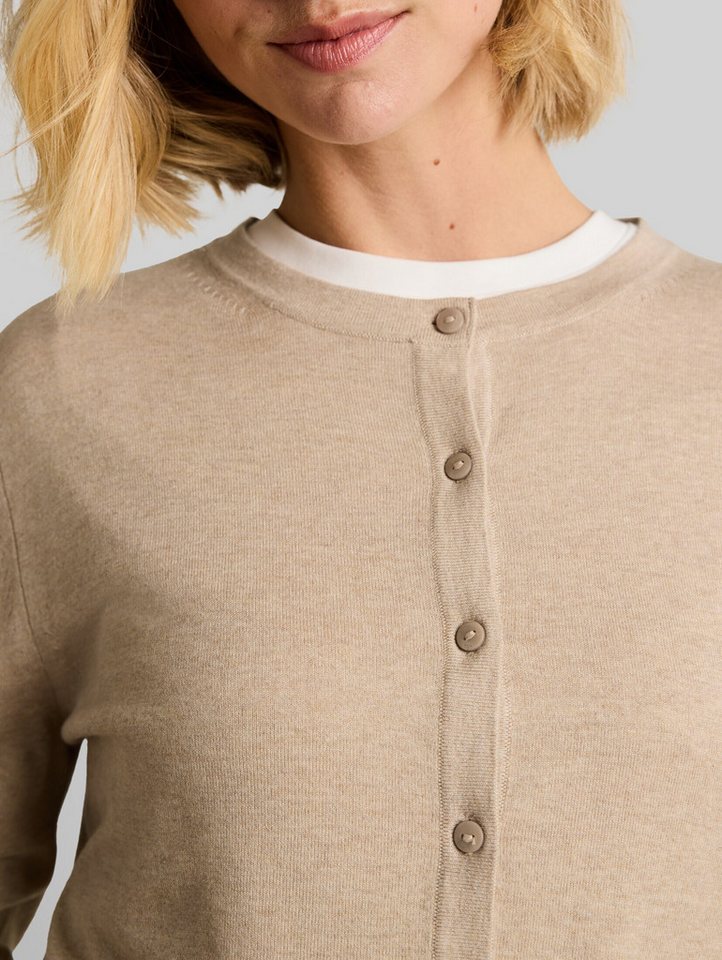 TOM TAILOR Cardigan Pullover & Strickjacken Cardigan mit Seidenanteil – Bild 4 von 5